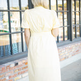 Caught the Light Dress, Yellow