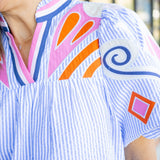 Point of Interest Top, Blue