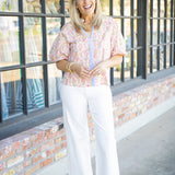 Out of Town Top, Cream