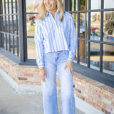 Tess Top, Estate Blue