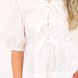 Paula Top, White