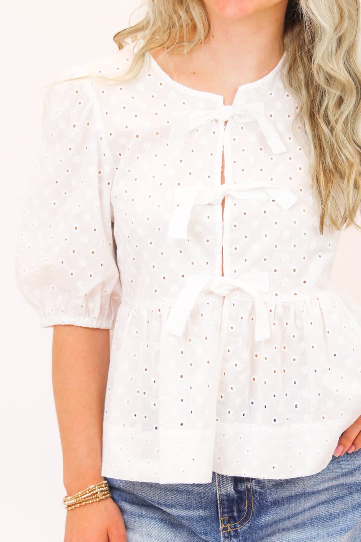 Paula Top, White