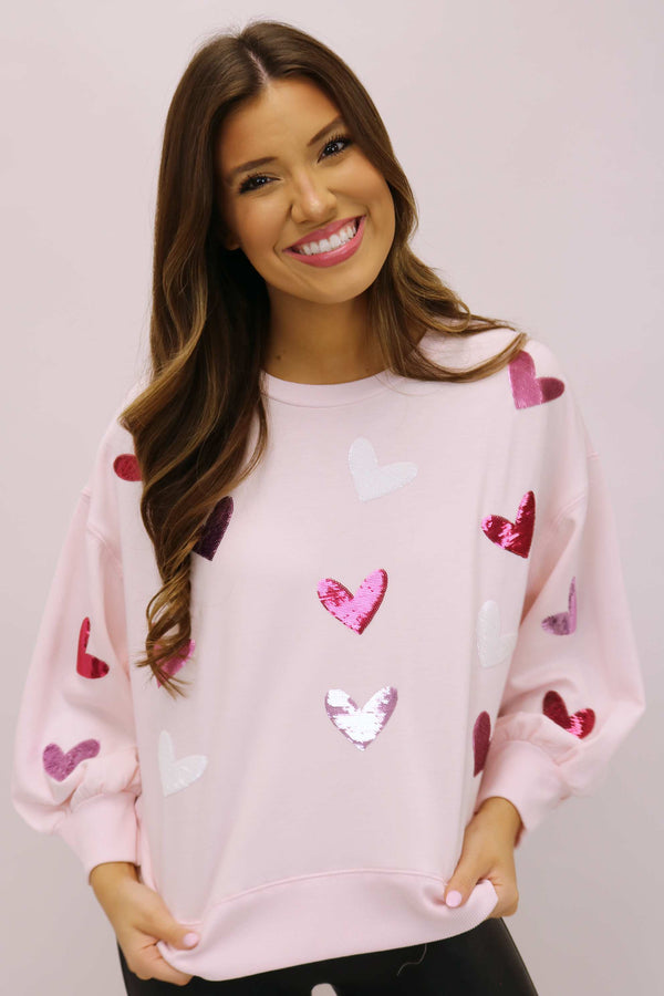 Millie Sweatshirt, Hearts