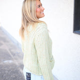 Went Apple Picking Cardigan, Mint