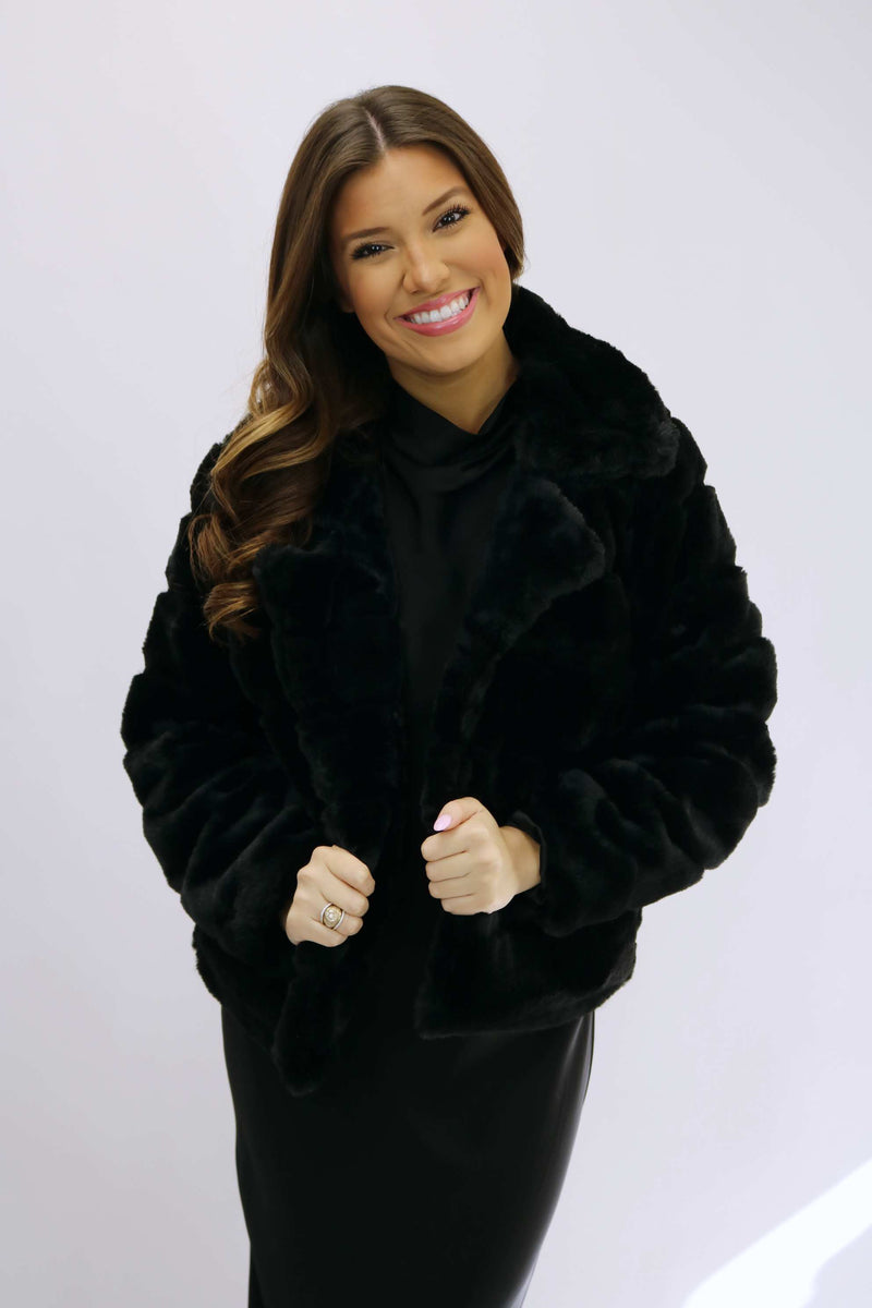 Warm And Cozy Jacket, Black