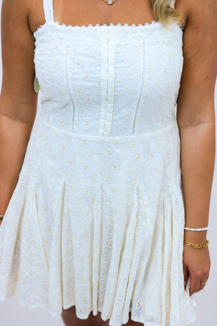 Time for Tea Dress, Ivory