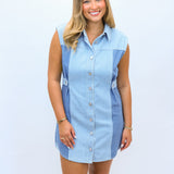 Meet Me at the Field Dress, Denim