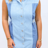 Meet Me at the Field Dress, Denim