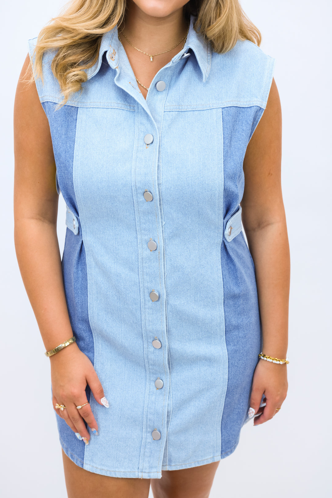 Meet Me at the Field Dress, Denim
