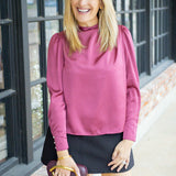 Scarlett Top, Mulberry