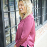 Scarlett Top, Mulberry