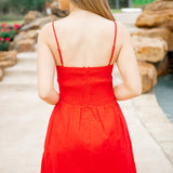 Cherry Bomb Mini Dress, Red