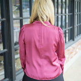 Scarlett Top, Mulberry