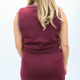 Maroon Out Moment Set, Maroon