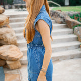Robbie Dress, Aruba Blue
