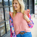 Just A Girl Sweater, Apricot