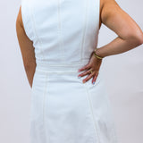 Vida Dress, Toasted Ecru
