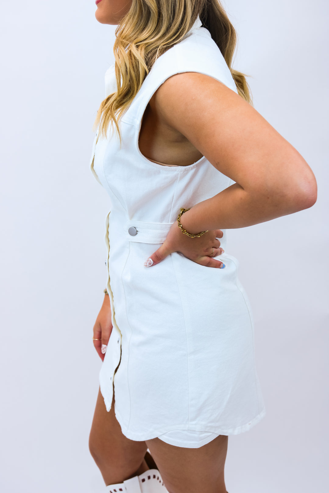 Meet Me at the Field Dress, Cream