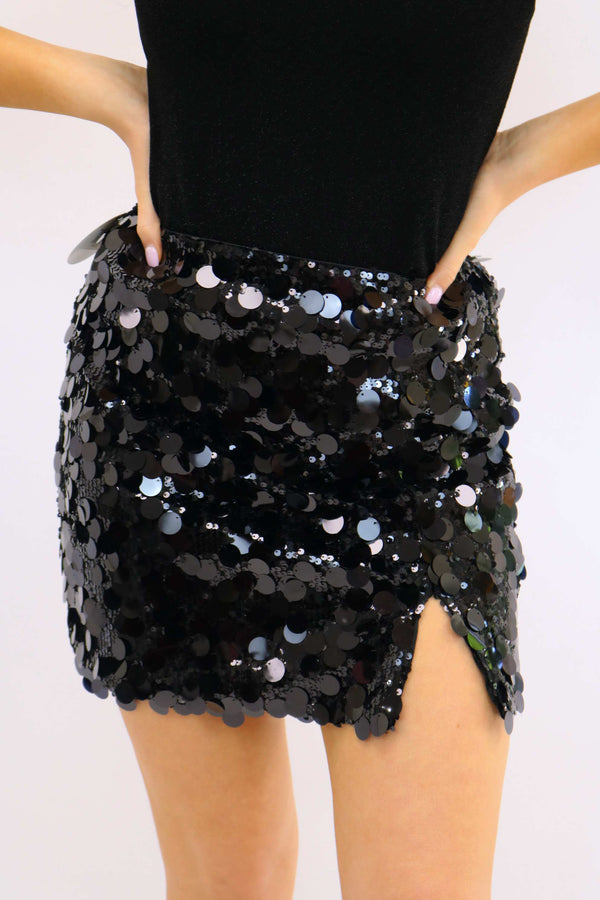 Star Of The Show Skirt, Black