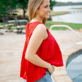 New Light Top, Red