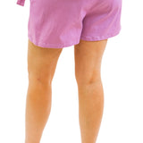 Cross Your Mind Braided Skort, Lavender