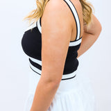 The Playmaker Tank, Black/White