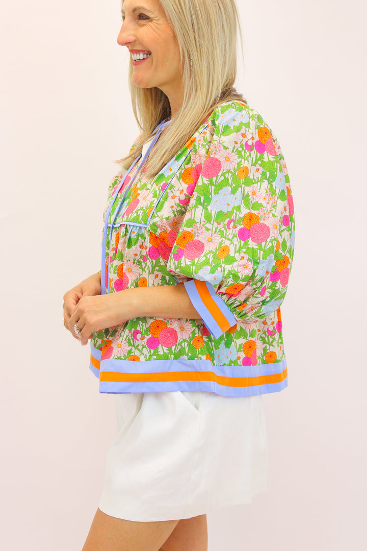 Life in Full Bloom Top, Multi