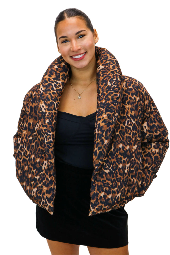 Evy Leopard Coat