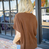 Gwyneth 'Caroline' Top, Espresso