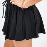 Touchdown Twirl Skort, Black