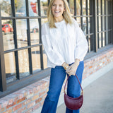 Count Me In Top, Off White