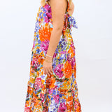 Sundown & Sangria Ruffle Maxi Dress, Fall Fiesta