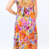 Sundown & Sangria Ruffle Maxi Dress, Fall Fiesta