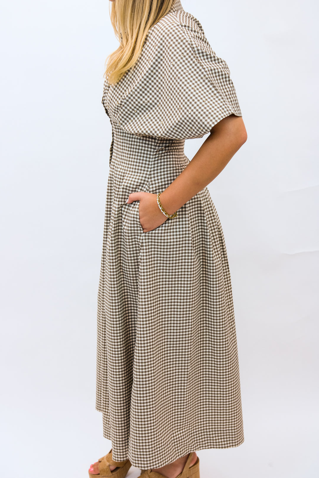 Dream Dress, Cream/Mink