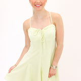 In The Right Places Dress, Creamy Lime