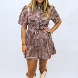 The Rival Hour Mini Dress, Maroon