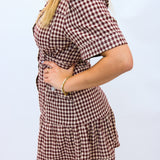 The Rival Hour Mini Dress, Maroon