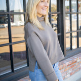 SPANX AirEssentials® Cropped Turtleneck, Mineral