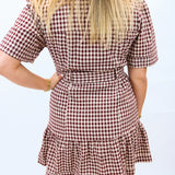 The Rival Hour Mini Dress, Maroon