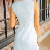 Charming Moment Dress, Light Blue