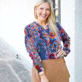 The Oversized Audrey Shirt, Sisi Burnout