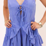 Enchanting Moments Romper, Periwinkle