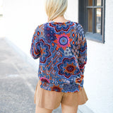 The Oversized Audrey Shirt, Sisi Burnout