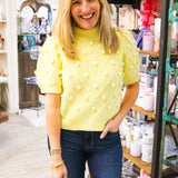 Butter You Up Pom Pom Sweater, Butter