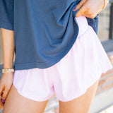 Carpe Diem Shorts, Powder Pink
