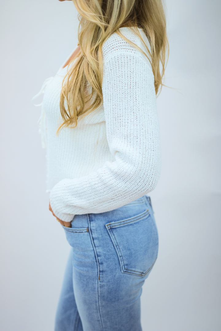 Chrissy Top, Off White