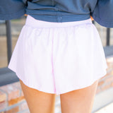 Carpe Diem Shorts, Powder Pink