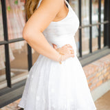 Reina Dress, White