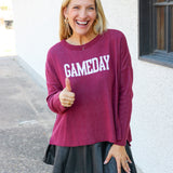 Varsity Gameday Sweater, Maroon