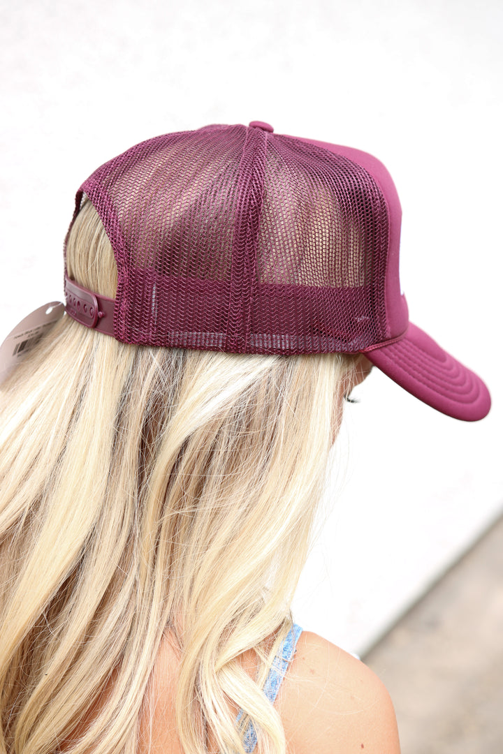 Howdy Block Letter Trucker Hat